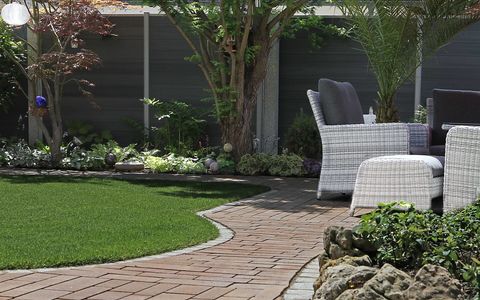 Garten mit Sichtschutz